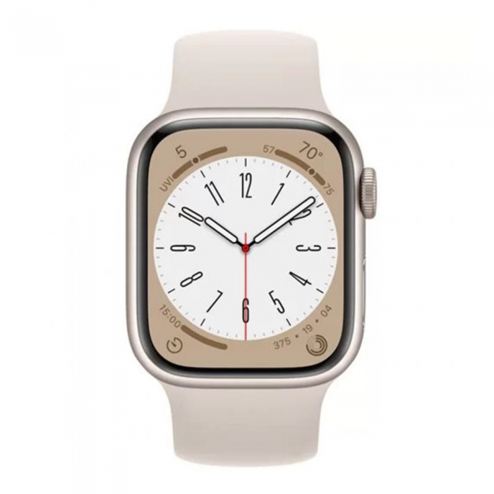 Умные часы Apple Watch S8 45 мм Starlight Aluminium Global Version