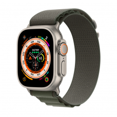Умные часы Apple Watch Ultra 49mm Titanium Case with Green Global Version