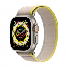 Умные часы Apple Watch Ultra 49mm Titanium Case with Yellow/Beige Global Version