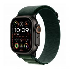 Смарт-часы Apple Watch Ultra 2 49mm (2024) Black with Dark Green Alpine Loop