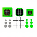 Умная настольная игра Xiaomi Giiker Tic-Tac-Toe Bolt Green