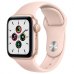 Умные часы Apple Watch SE 44mm Gold Aluminum Case with Pink Sand Sport Band