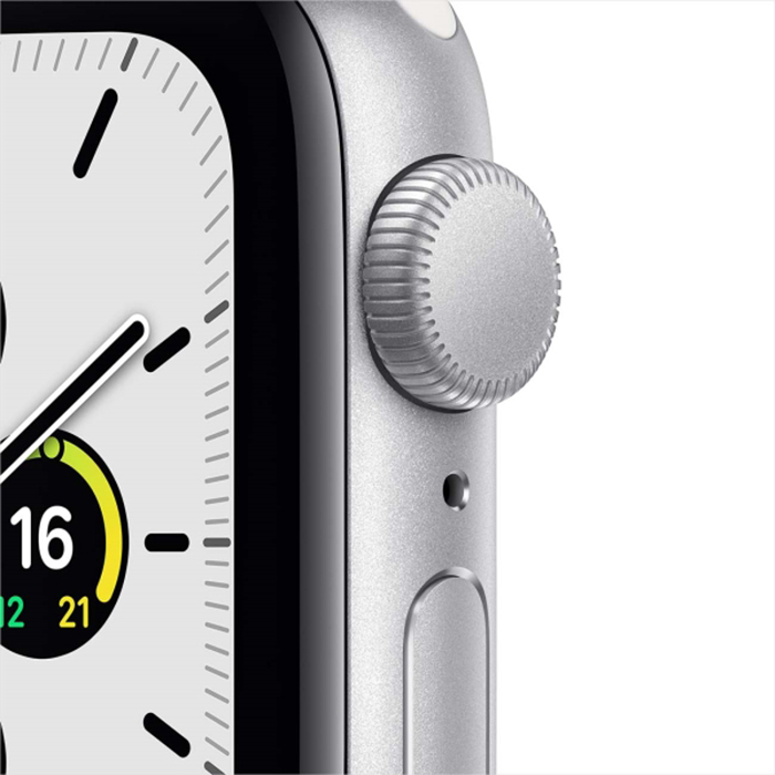 Умные часы Apple Watch SE 40mm Silver Aluminum Case with White Sport Band