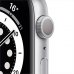 Умные часы Apple Watch S6 40mm Silver Aluminum Case with White Sport Band
