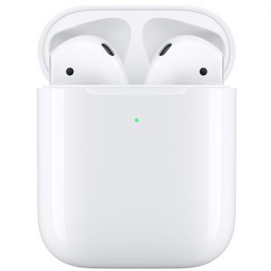 Беспроводные наушники Apple AirPods (2019) в футляре с возможностью беспроводной зарядки