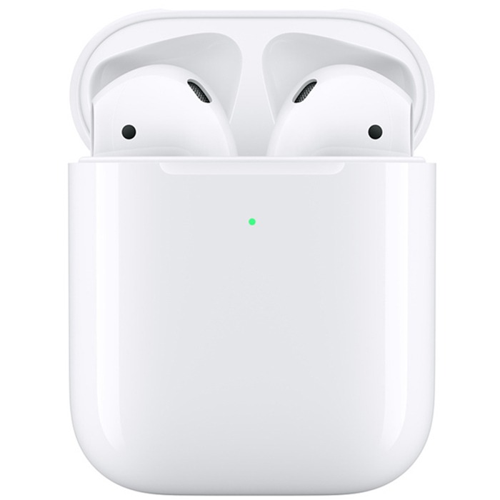 Беспроводные наушники Apple AirPods (2019) в футляре с возможностью беспроводной зарядки