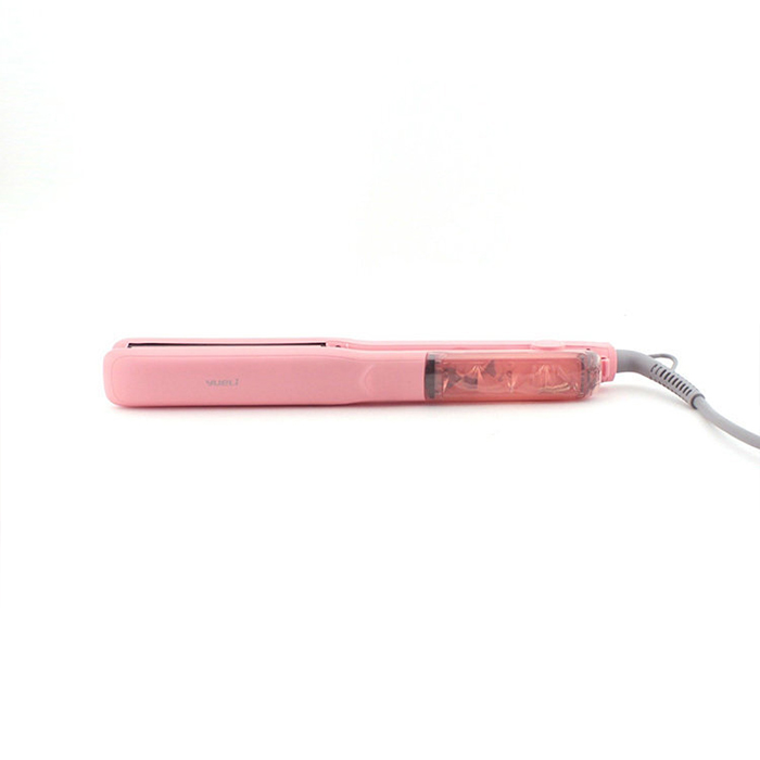 Выпрямитель для волос Xiaomi Yueli Hot Steam Straightener Pink