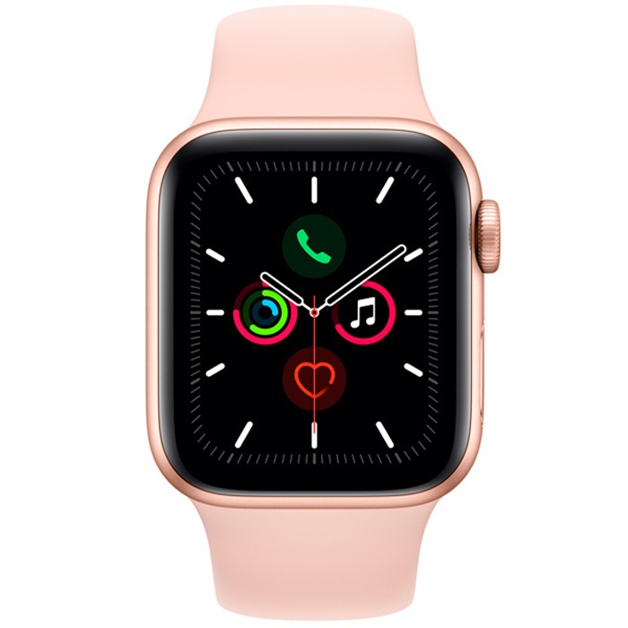 Умные часы Apple Watch S5 40mm Gold Sport Band