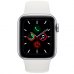 Умные часы Apple Watch S5 40mm Silver Sport Band