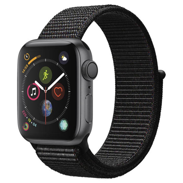Умные часы Apple Watch S4 Sport 40mm Space Grey Aluminum Case with Black Sport Loop