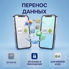 Перенос данных от 512 ГБ