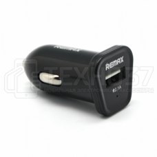 Автомобильное ЗУ Remax Single USB 2.1A Car Charger RCC101 Black