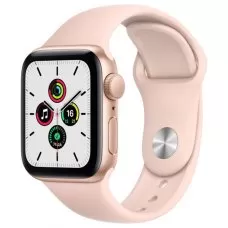 Умные часы Apple Watch SE 40mm Gold Aluminum Case with Pink Sand Sport Band