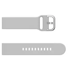 Сменный браслет Amazfit GTR 42mm Haylou LS01/LS02 однотонный Серый