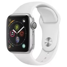 Умные часы Apple Watch S4 Sport 40mm Silver Aluminum Case with White Sport Band