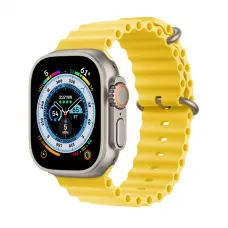 Умные часы Apple Watch Ultra 49mm Titanium Case with Yellow Ocean Band Global Version