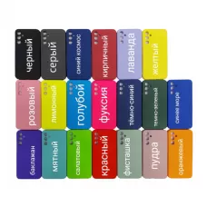 Силиконовый чехол Silicon Case для Xiaomi Redmi Note 13 4G в ассортименте