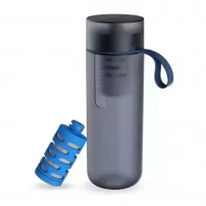 Бутылка-фильтр для фитнеса Philips GoZero 590 мл (AWP2712BLR/31) Dark Blue
