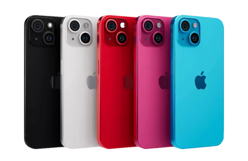 Apple iPhone 15 цвета