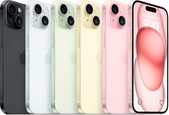 Apple iPhone 15 Plus цвета